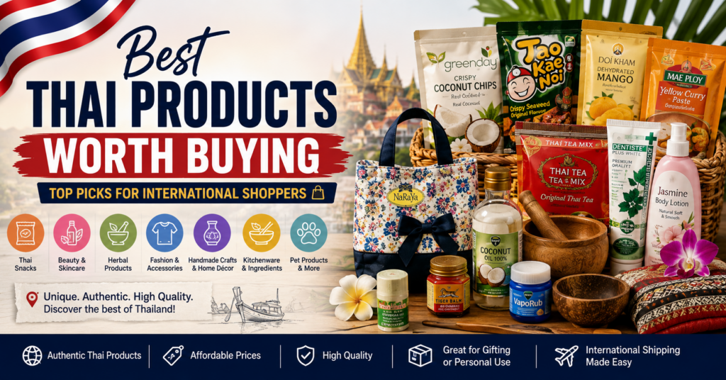Best Thai Products Worth Buying
